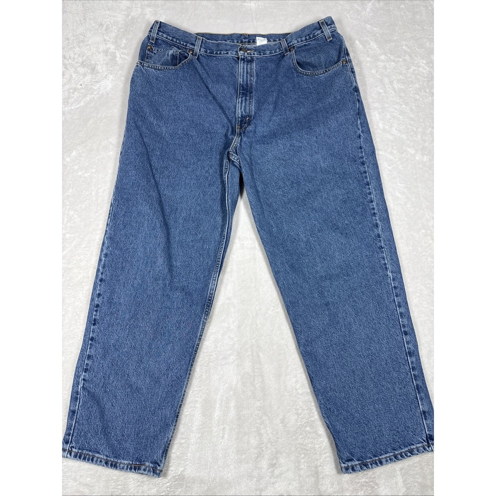 Vintage Levi's 545 Loose Fit Blue Denim Jeans Men's Size 44x30 Made in Mexico